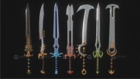 奇幻剑套件 Fantasy sword pack
