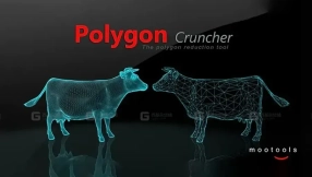 3DS MAX/Maya/Lightwave模型减面优化插件Polygon Cruncher