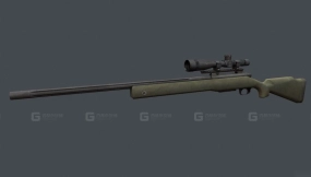 美国海军陆战队M04A3 - USMC M04A3 3D model-42