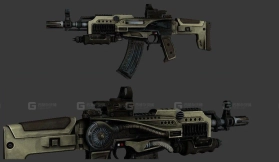 AR9瓦尔基里突击步枪-AR9 Valkyrie Assault Rifle 3D model