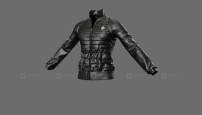 黑色布质夹克A - Cloth Black Jacket A