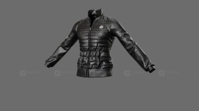 黑色布质夹克A - Cloth Black Jacket A
