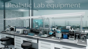 【UE】真实实验室。实验室设备  Realistic Lab. Laboratory Equipment