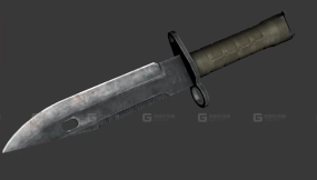 刀 3D模型-43 - KNIFE 3D model-43