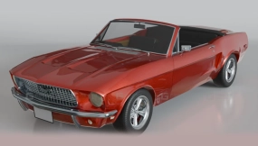 1968款福特野马敞篷车-Ford Mustang 1968 Cabrio Car