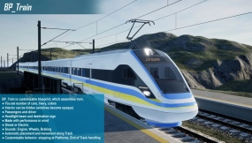 【UE】采用IC列车的铁路系统  Railway System with IC Train
