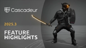 Nekki发布Cascadeur 2025.3版本