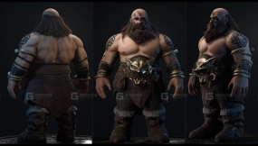 【UE】矮人角色模型  Dwarf