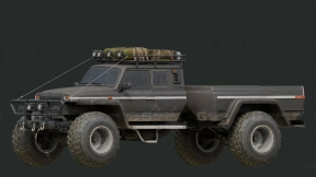DON 72 阿拉斯加雪橇犬 - DON 72  Malamute  3D model-3
