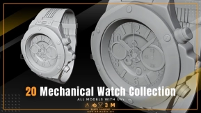 20个机械手表模型 20 Mechanical Watch Collection