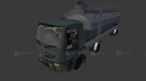 2008款雷诺Kerax加长汽油车 - 2008 Renault Kerax petrol long 3D model-69