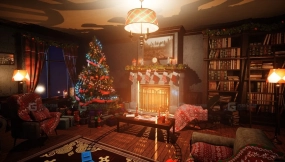 【UE】圣诞房间  Christmas room
