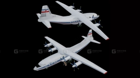 安东诺夫安-12苏联运输机  Antonov An-12 Soviet Transport Plane