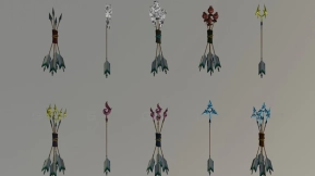 旷野之息所有箭矢 - Botw all arrows 3D model-23