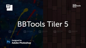 PS拼贴无缝贴图制作插件 BBTools Tiler 5 For Photoshop