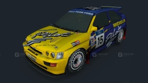 福特Escort RS Cosworth - Ford Escort RS Cosworth 3D model-2