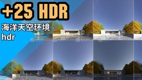 海洋天空环境HDR Mediterranean HDRI Light Packs