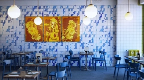 【UE】实时建筑可视化资产包 - 小酒馆餐厅场景  Realtime Archviz AssetPack - Bistro Restaurant Scene