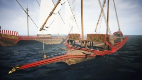 【UE】中世纪桨帆船  Medieval Galley