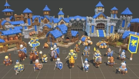 【UE】卡通迷你即时战略套装  Toony Tiny RTS Set