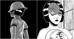 伊藤润二《旋涡》漫画角色黑谷梓3D化重现