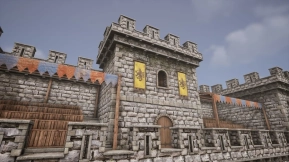 【UE】幻想战斗竞技场（模块化）  Fantasy Battle Arena (Modular)