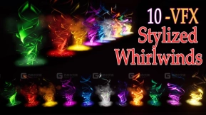 【UE5.0】 风格化旋风 Stylized Whirlwinds