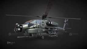 阿帕奇攻击直升机 AH-64 Apache Attack Helicopter AH-64