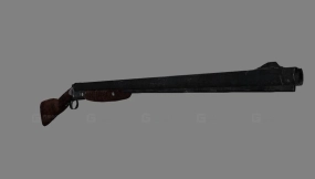 双管霰弹枪3D模型-25 - Double Shotgun 3D model-25