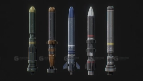 科幻鱼雷组合包 Scifi torpedo pack