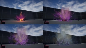 【UE】液体爆炸视觉特效  Liquid_ExplosionVFX