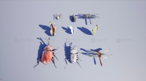 【UE】日本昆虫包  Japanese Insect Pack