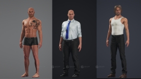 【UE】男性角色定制系统 Character Customization Male