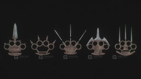 刃指虎套件 Bladed knuckle pack