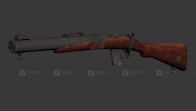 德利尔 - De Lisle 3D model-88