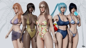 【UE】海滩女孩 Beach Girls