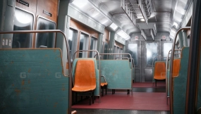 Interior Monorail 室内单轨列车