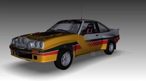 欧宝曼塔400 - Opel Manta 400 3D model-1