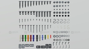 钉子螺丝螺栓垫圈等模型包1  Nails Screws Bolts Rings And More Pack1