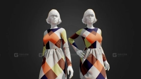 女性人体模型 1 Woman Mannequin 1