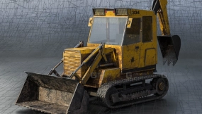 挖掘装载机-Excavator Loader