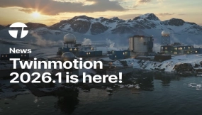 Epic Games发布Twinmotion 2026.1