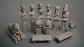 【UE】石雕雕塑VOL.2  Statues and Benches (Nanite + Low Poly)