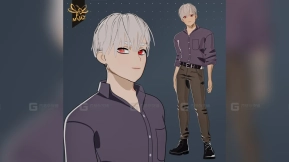 Reiji 动漫男孩角色  Reiji Anime Boy Character