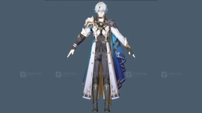 二次元角色模型blender角色模型6 Anime Character Model Blender Character Model 6