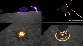 【UE】卡通冲击 - 风格化粒子模拟 #1  Cartoony Impact - Stylized Particle Simulation #1