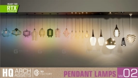 【UE】高品质吊灯系列 第二卷  HQ Pendant Lamps Vol. 2
