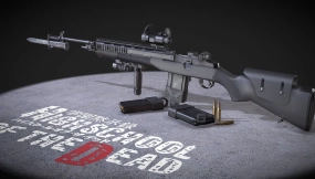 亡灵高校M1A步枪 M1A (High School of the Dead)