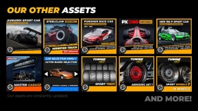 【UE】多人赛车跑车游戏资源 Sport Car Aunardi  Multiplayer UE5