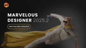 CLO Virtual Fashion 发布 Marvelous Designer 2025.2